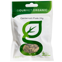 Gourmet Organic Herbs Organic Cardamon Pods 20g