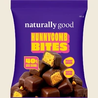 Naturally Good Choc Hunnycomb Bites 40% less sugar 60g