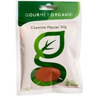 Gourmet Organic Herbs Organic Cayenne Pepper 30g