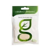 Gourmet Organic Herbs Organic Garlic Granules 40g