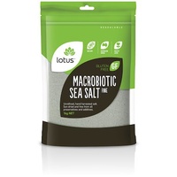 Lotus Macrobiotic Fine Sea Salt 1kg