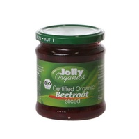 Jolly Organics Organic Sliced Beetroot 330g