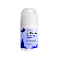 Body Crystal Fragrance Free Roll On Deodorant 80ml