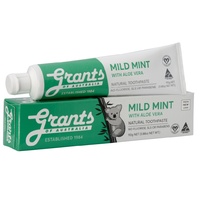 Grants Mild Mint Toothpaste with Aloe Vera 110g
