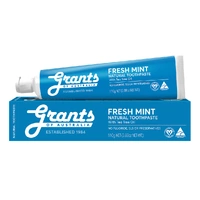Grants Fresh Mint Natural Toothpaste with Tea Tree 110g