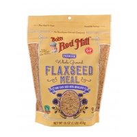 Bobs Red Mill Organic Whole Ground Flaxseed Meal 453g
