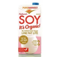 Pure Harvest Soy Milk Lite (Low Fat) 1L