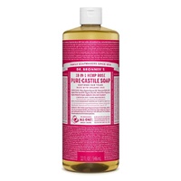 Dr Bronners Rose Castille Soap 946ml