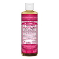 Dr Bronners Rose Castile Liquid Soap 237ml