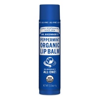 Dr Bronners Organic Peppermint Lip Balm 4g