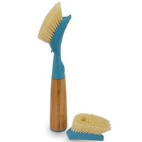 Full Circle Suds Up Soap-Disp Dish Brush (Green/Blue)