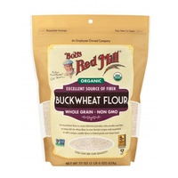 Bobs Red Mill Organic Wholegrain Buckwheat Flour 624g