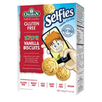 Orgran Selfies Kids Vanilla Biscuits 150g