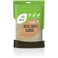 Lotus Organic Royal White Quinoa Grain 600g