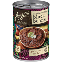Amys Kitchen Refried Black Beans 437g