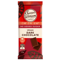 Sweet William No Added Sugar Dark Chocolate 100g