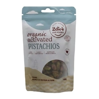 2die4 Organic Activated Pistachios 100g