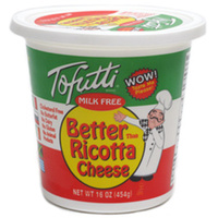 Tofutti Better than Ricotta Cheese 454g