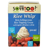 Soyatoo Dairy Free Rice Whip (Carton) 300ml