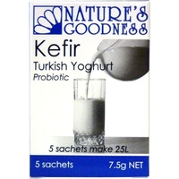 Natures Goodness Kefir Turkish Yoghurt Probiotic (5 sachets)
