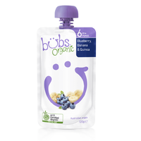 Organic Bubs Blueberry Banana & Quinoa 6+ 120g