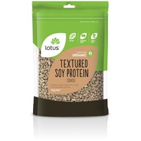 Lotus Organic Textured Soy Protein (Course) 100g