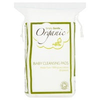 Simply Gentle Organic Baby Cleansing Pads (60 Pack)
