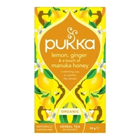 Pukka Lemon Ginger & Manuka Honey Organic (20 Tea Bags)