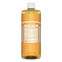 Dr Bronners Citrus Orange Castile Liquid Soap 946ml
