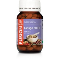 Fusion Ginkgo 6000mg - 60 tabs