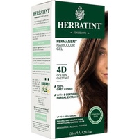 Herbatint Permanent Herbal Haircolour Gel Golden Chestnut 4D