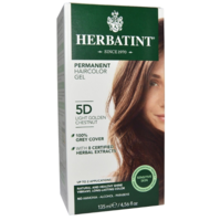 Herbatint Permanent Herbal Haircolour Gel Light Golden Chestnut 5D 150ml