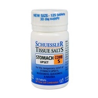 Scheussler Tissue Salts - Stomach Upset - CombS - 125 tabs