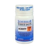 Schuessler Tissue Salts - Comb C: Acidity (125 Tablets)