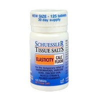 Schuessler Tissue Salts Calc Fluor: Elasticity (125 Tablets) 