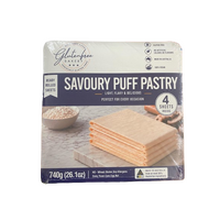 Gluten Free Bakery Savoury Puff Pastry (4 Pack) 740g