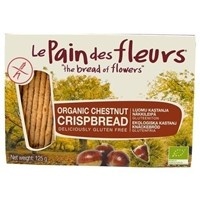 Le Pain De Fleurs Organic Chestnut Gluten Free Crispbread (Brown) 125g 