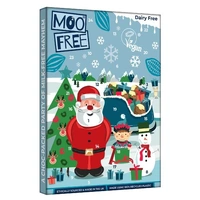 Moo Free Dairy Free Advent Calendar White Choc  70g