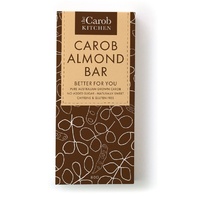 The Carob Kitchen Carob Almond Bar 80g