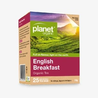 Planet Organic English Breakfast 25 Teabags