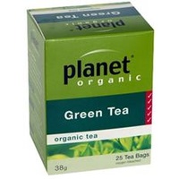 Planet Organics Green Tea (25 Teabags)