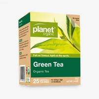 Planet Organic Green Tea 25 Teabags
