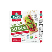Orgran Toasted Multigrain Crispibread With Quinoa 125g