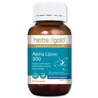Herbs of Gold Alpha Lipoic 300 - 60 caps