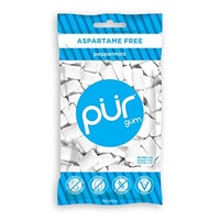 Pur Peppermint GUM Aspartame Free (55 Pieces) 77g