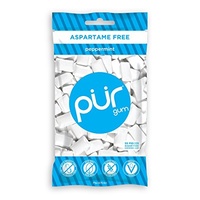 Pur Peppermint GUM Aspartame Free (55 Pieces) 77g