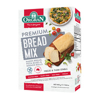 Orgran Premium Bread Mix 450g -See Options