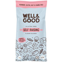 Well & Good Self Raising Flour Blend 1kg