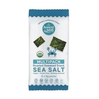 Honest Sea Roasted Seaweed Snack (Sea Salt) Multipack 6x5g
