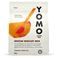 Yomo Gluten Free Anzac Biscuit Mix 360g